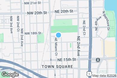 Map image of the property - 1749 NE Miami Ct
