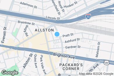 Map image of the property - 20 Farrington Ave