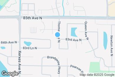 Map image of the property - 8301 Thomas Ave N