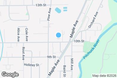 Map image of the property - 218 10th St