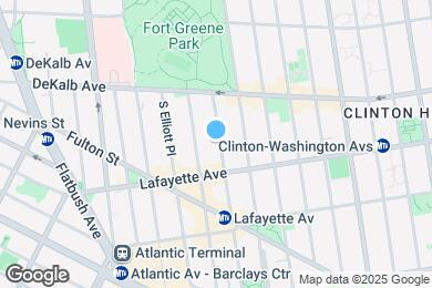 Map image of the property - 54 S Oxford St