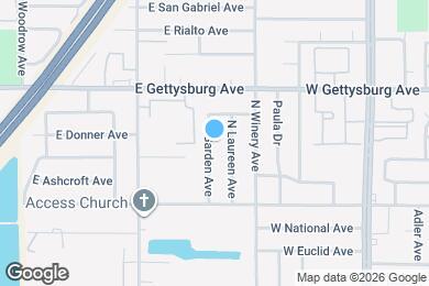 Map image of the property - 4504 N Garden Ave