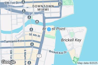 Map image of the property - 485 Brickell Ave