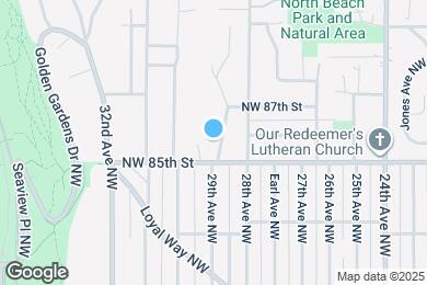 Map image of the property - 8515 29th Ave NW