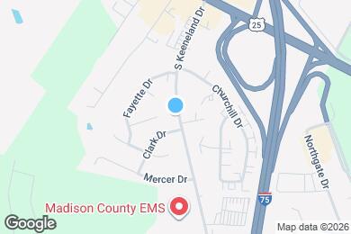 Map image of the property - 220 S Keeneland Dr