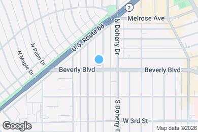 Map image of the property - 425 N Oakhurst Dr