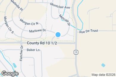 Map image of the property - 274 Marlowe Dr
