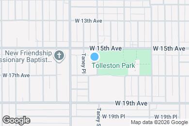 Map image of the property - 1548 Taney St