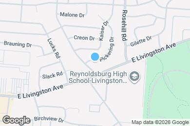 Map image of the property - 1812 Pickering Dr