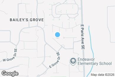 Map image of the property - 3843 West De Blaay Ct SE