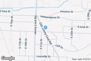 Map image of the property - 3839 Old Jenny Lind Rd
