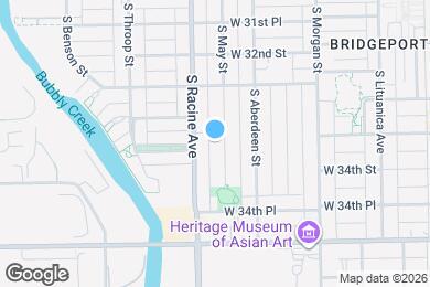 Map image of the property - 3324 S May St