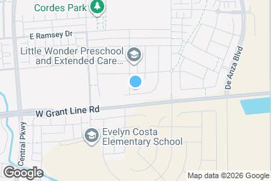 Map image of the property - 319 E Liverno Ave