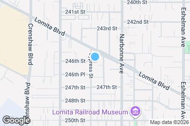 Map image of the property - 24600 Cypress St