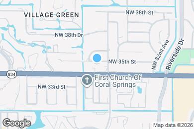Map image of the property - 8600 NW 35th St