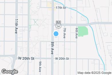 Map image of the property - 1838 8th Ave