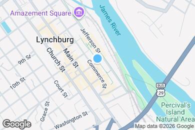 Map image of the property - 1208 Commerce St