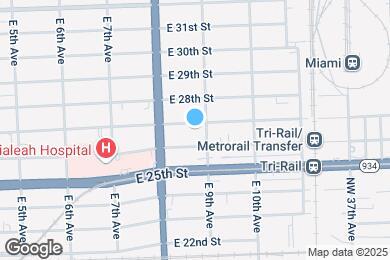 Map image of the property - 874 E 27th St
