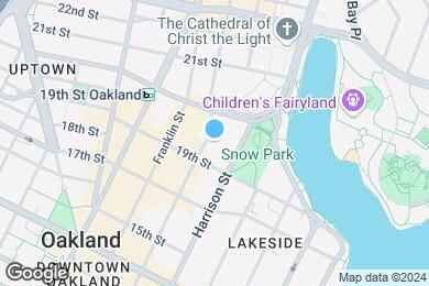 Map image of the property - Residences at Lake Merritt