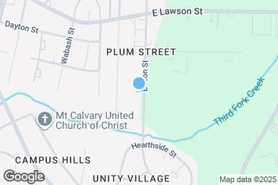 Map image of the property - 1022 Bacon St