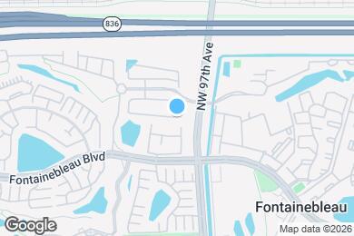 Map image of the property - 9714 NW 8th Ter