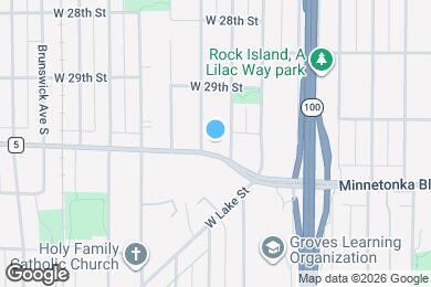 Map image of the property - 5612 Minnetonka Blvd