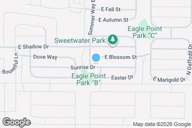 Map image of the property - 1989 E Sunrise Dr