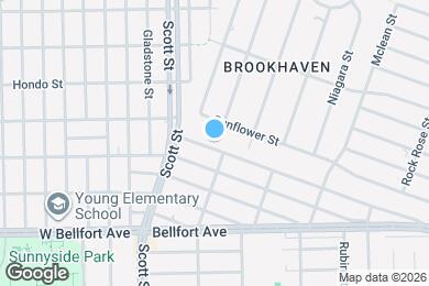 Map image of the property - 4101 Stassen St