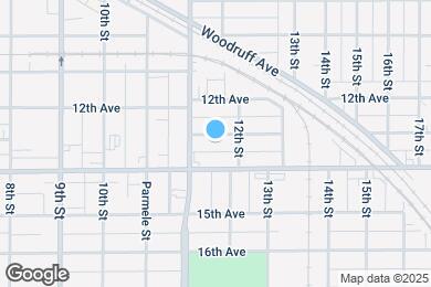 Map image of the property - 1621 13th Ave