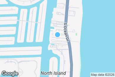 Map image of the property - 3135 S Ocean Dr
