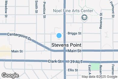 Map image of the property - 1640 College Ave