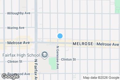 Map image of the property - 710 N Genesee Ave