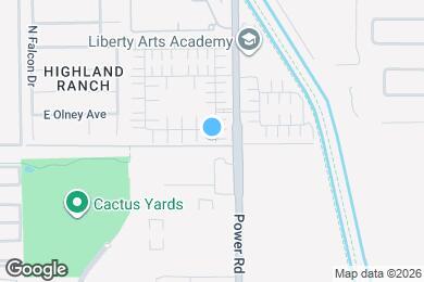 Map image of the property - 4743 E Olney Ave