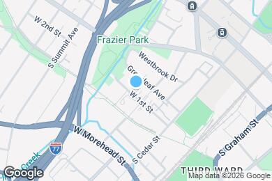 Map image of the property - 926 West 1st Street