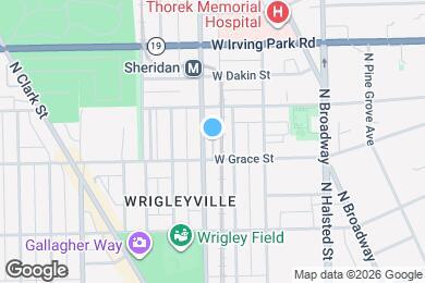 Map image of the property - 954 W Grace St