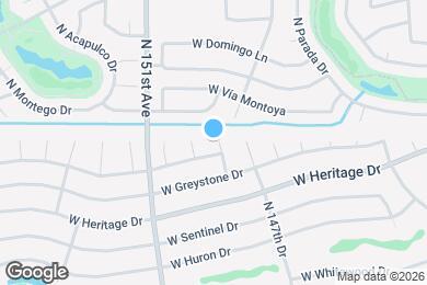 Map image of the property - 21612 N 148th Dr