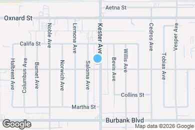 Map image of the property - 5809 Kester Ave