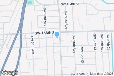 Map image of the property - 16850 SW 92nd Ave