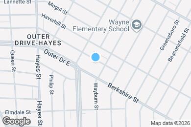 Map image of the property - This beautifully updated 3-bedroom, 1-bath single-family home is ready for move-in!