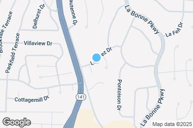 Map image of the property - 1282 Lombez Dr