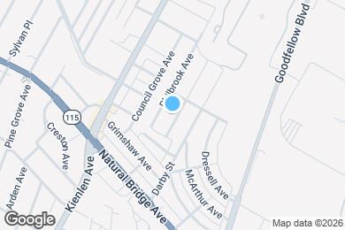 Map image of the property - 4221 Dardenne Dr