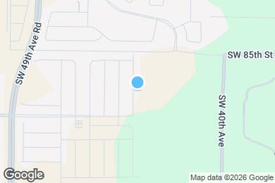 Map image of the property - 8675 SW 43rd Ter