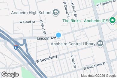 Map image of the property - 918 W Lincoln Ave