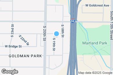 Map image of the property - 6016 S 19th St