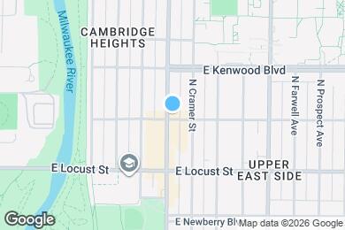 Map image of the property - 1802 E Linnwood Ave