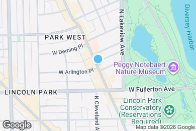 Map image of the property - 2461 N Clark St