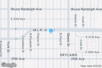 Map image of the property - 3131 Milwaukee St