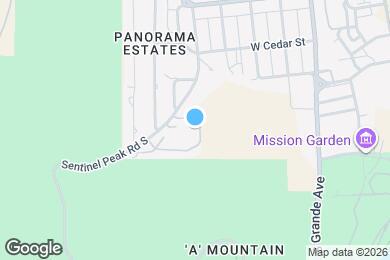 Map image of the property - 504 S Stephanie Loop