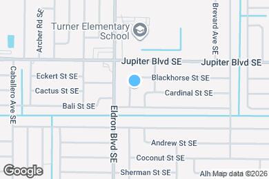 Map image of the property - 555 Gasparilla Ave SE