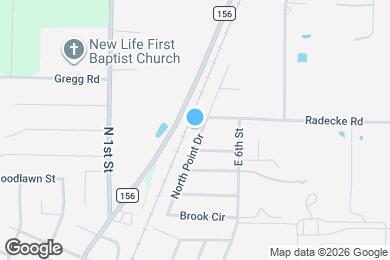 Map image of the property - 129 N Point Dr